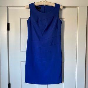 AB Studio sleeveless dress royal blue